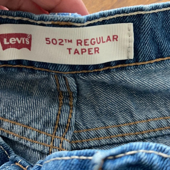 Levi’s 502 Regular Taper Vertical Stretch Size 16 youth size ( 28 x 28 ) - Picture 4 of 11